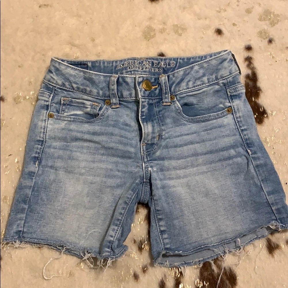 American Eagle midi shorts